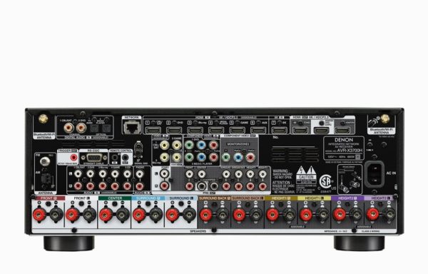 AVR-X3700H (2020)  (2020 Model) 9.2ch 8K AV Receiver with 3D Audio, Voice Control and HEOS® Built-in - Image 4